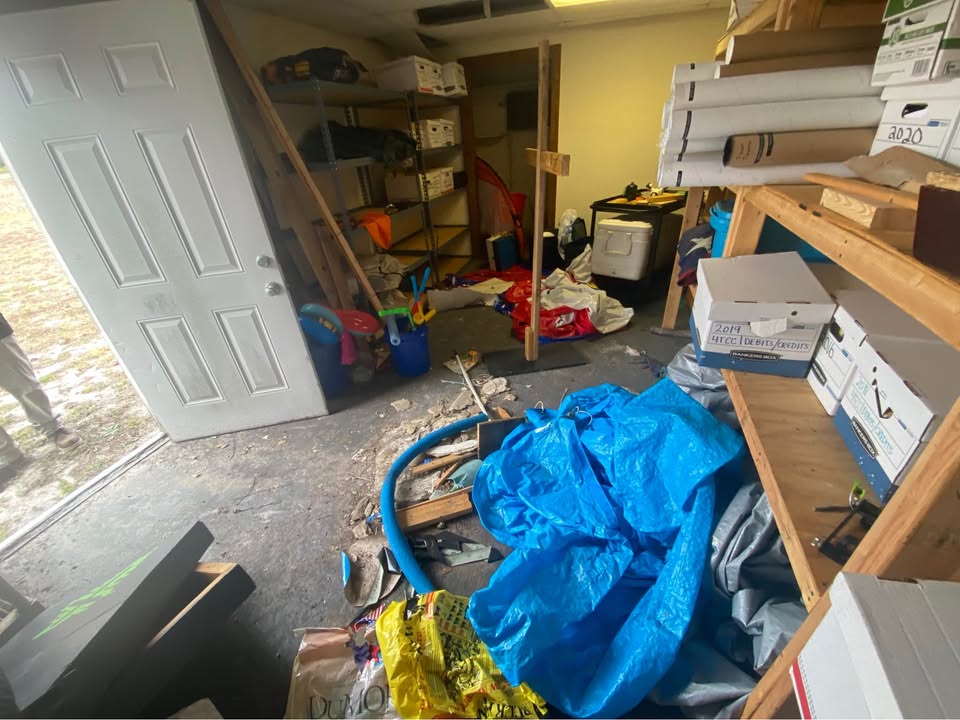 Overhaul Junk Solutions Volusia County FL Shed clean out before junk removal